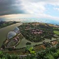 Aerial View of Gardens by the&nbsp;Bay