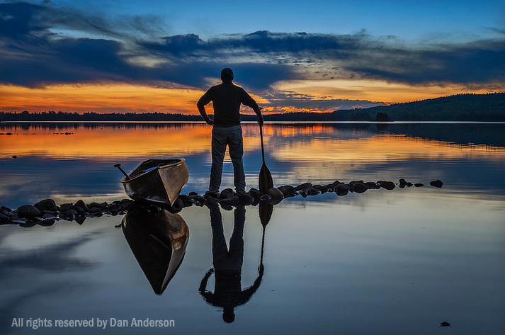 Two Island lake in Northern MN
