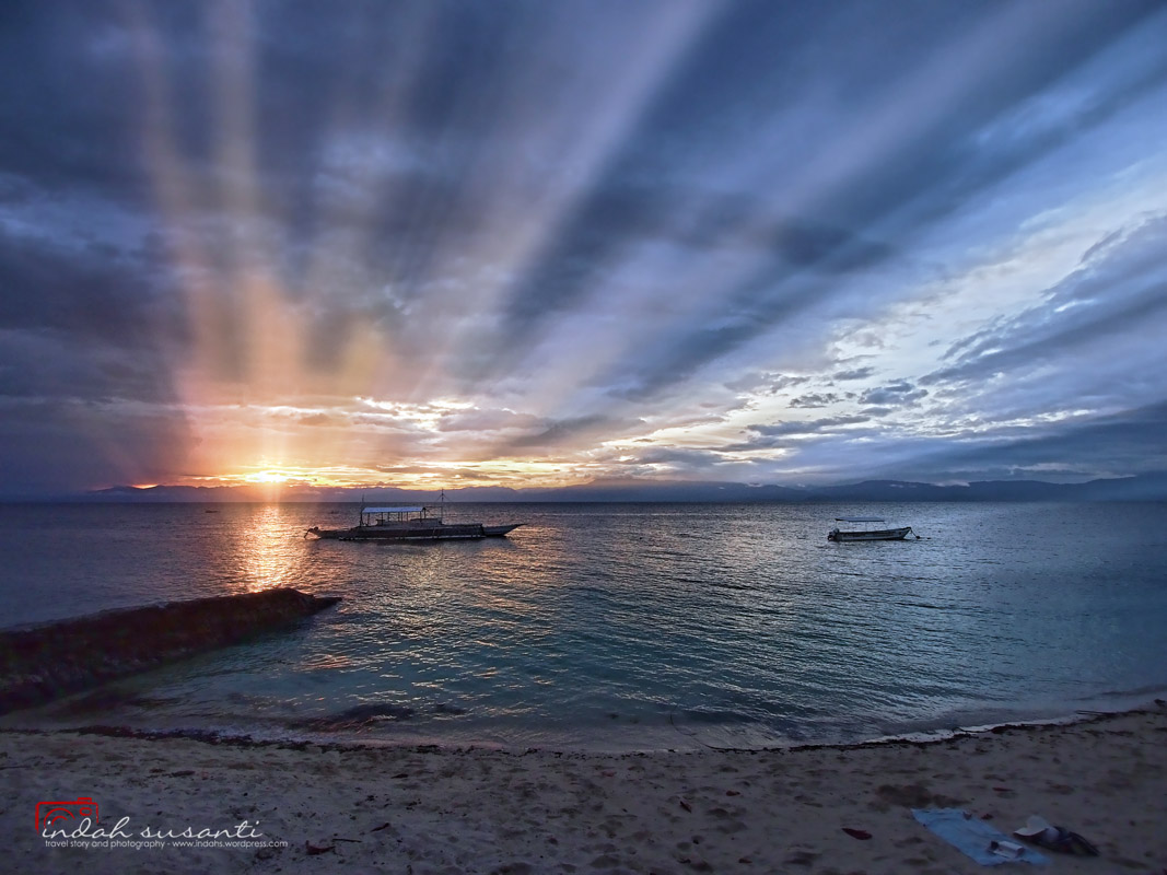 Banca boats in the Philippines