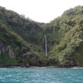 a gorgeous waterfall on isla del&nbsp;coco