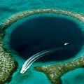 The Great Blue Hole, near Belize City,&nbsp;Belize