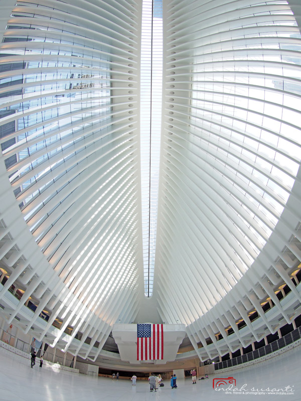 The Oculus NYC by Calatrava