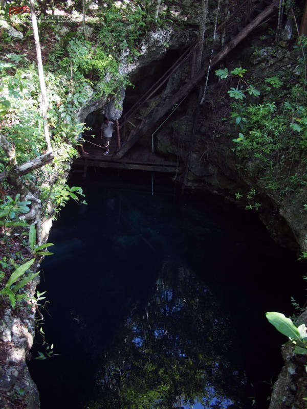 El Pit Cenote from Above