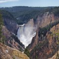 Waterfalls – Upper Falls of the Yellowstone Artist&nbsp;Point