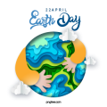 —Pngtree—earth day three-dimensional paper&nbsp;cut_5348919